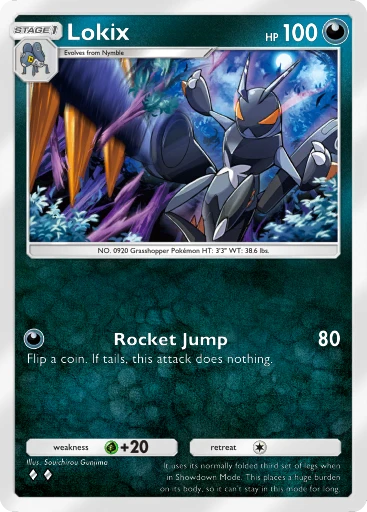 Lokix (Paldean Wonders #66/131, 2-Diamonds) | Pokémon TCG Pocket