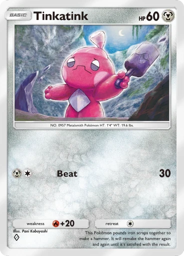 tinkatink pokemon cards Tinkatink - 025 Holo Rare Promo main image 1
