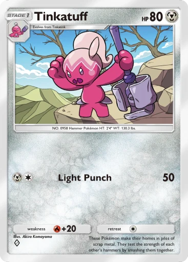 Tinkaton ex (Shining Revelry #94/110, 2-Stars) | Pokmon TCG Pocket Tinkaton ex (Shining Revelry #94/110, 2-Stars) | Pokmon TCG Pocket