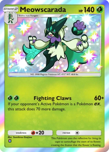 meowscarada pokemon card price Amazon.com: Pokemon - Meowscarada ex 231/193 - Paldea Evolved main image 0