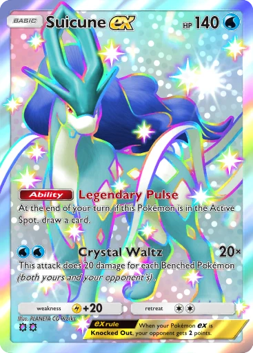 Entei ex (Paldean Wonders #126/131, 2-Star Shiny) | Pokmon TCG Pocket