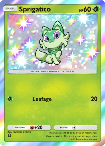 Sprigatito (Paldean Wonders #116/131, 1-Star Shiny) | Pokmon TCG Pocket