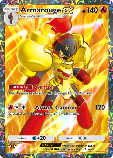 Armarouge ex (Paldean Wonders #111/131, 2-Stars) | Pokmon TCG Pocket