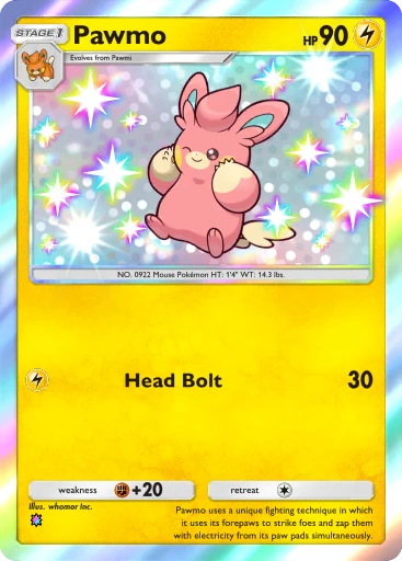 pawmo pokemon card value Pawmot (144/091) [Scarlet & Violet: Paldean Fates]