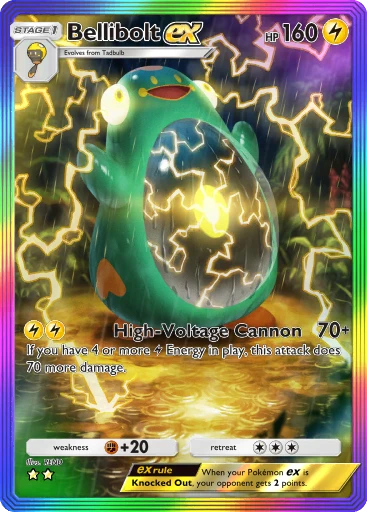 Bellibolt ex (Paldean Wonders #113/131, 2-Stars) | Pokmon TCG Pocket Bellibolt ex (Paldean Wonders #113/131, 2-Stars) | Pokmon TCG Pocket