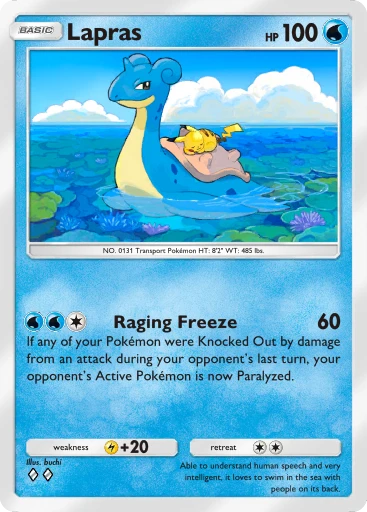 Lapras (Mega Shine #17/117, 2-Diamonds) | Pokmon TCG Pocket Lapras (Mega Shine #17/117, 2-Diamonds) | Pokmon TCG Pocket