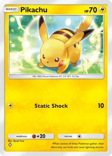 Pikachu (Mega Shine #22/117, 1-Diamond) | Pokmon TCG Pocket