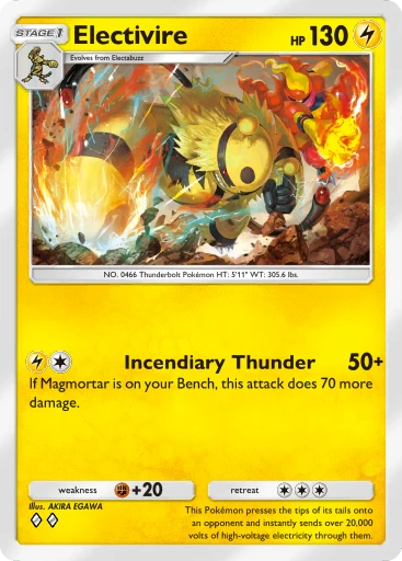 Cards with Incendiary Thunder | Pokmon TCG Pocket