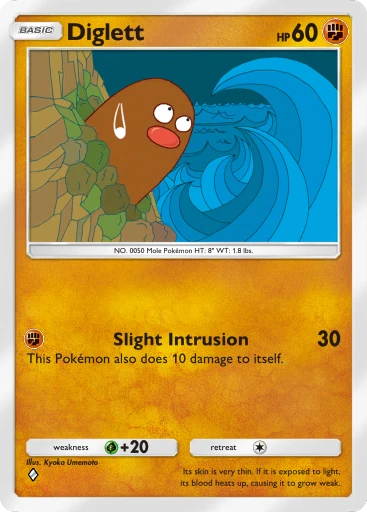 Diglett (Genetic Apex #139/226, 1-Diamond) | Pokmon TCG Pocket