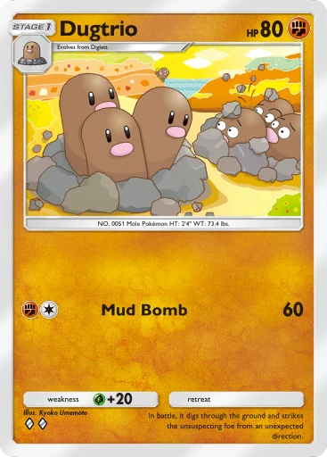 Dugtrio (Pokémon TCG Pocket)