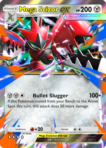pokemon card scizor ex [SV5M] Scizor ex 089/071〈SR〉 main image 0