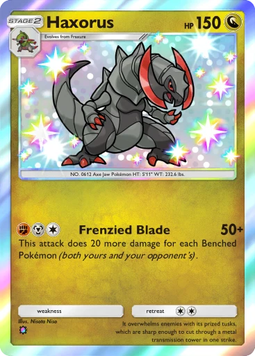 Haxorus (Mega Shine #110/117, 1-Star Shiny) | Pokmon TCG Pocket Haxorus (Mega Shine #110/117, 1-Star Shiny) | Pokmon TCG Pocket