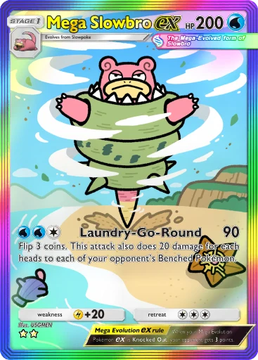Mega Slowbro ex (Mega Shine #83/117, 2-Stars) | Pokmon TCG Pocket