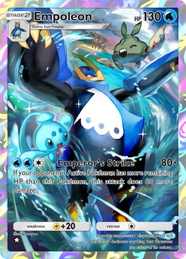 Empoleon (Mega Shine #71/117, 1-Star) | Pokmon TCG Pocket