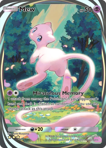 Mew (Mega Shine #86/117, 3-Stars) | Pokémon TCG Pocket