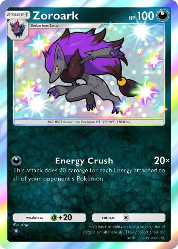 Zoroark (Mega Shine #103/117, 1-Star Shiny) | Pokmon TCG Pocket Zoroark (Mega Shine #103/117, 1-Star Shiny) | Pokmon TCG Pocket