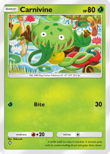 Carnivine (Pokémon TCG Pocket)