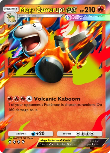 Mega Camerupt ex (Pokémon TCG Pocket)
