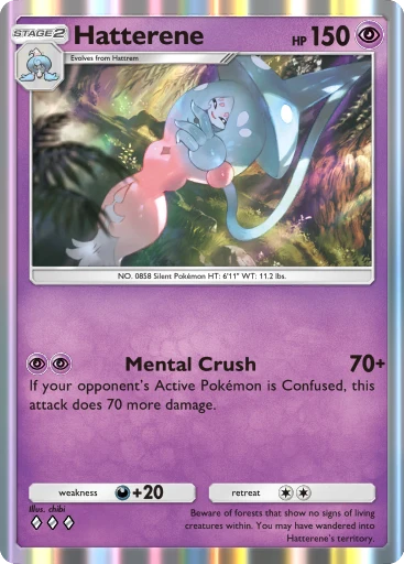 pokemon cards hatterene Hatterene VMax - GG47/GG70 Full Art Ultra Rare