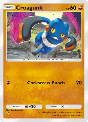 Croagunk (Pulsing Aura #82/234, 1-Diamond) | Pokmon TCG Pocket Croagunk (Pulsing Aura #82/234, 1-Diamond) | Pokmon TCG Pocket