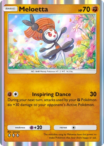 Meloetta (Pulsing Aura #89/234, 3-Diamonds) | Pokmon TCG Pocket Meloetta (Pulsing Aura #89/234, 3-Diamonds) | Pokmon TCG Pocket