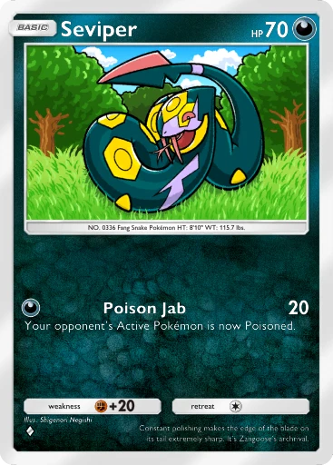 Seviper (Pokémon TCG Pocket)