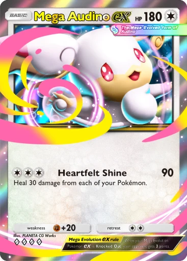 Mega Audino ex (Pokémon TCG Pocket)