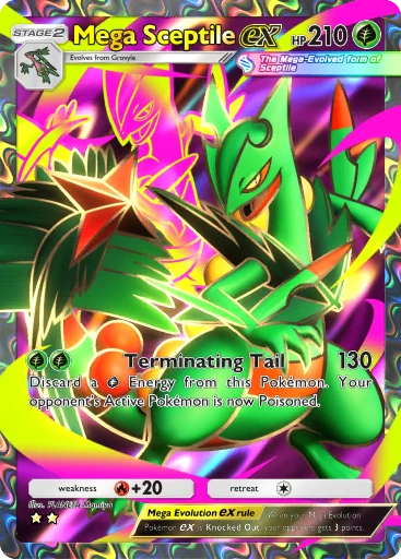 Mega Sceptile ex (Pulsing Aura #180/234, 2-Stars) | Pokmon TCG Pocket Mega Sceptile ex (Pulsing Aura #180/234, 2-Stars) | Pokmon TCG Pocket