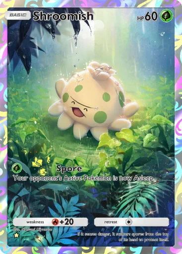 Shroomish (Pulsing Aura #158/234, 1-Star) | Pokmon TCG Pocket