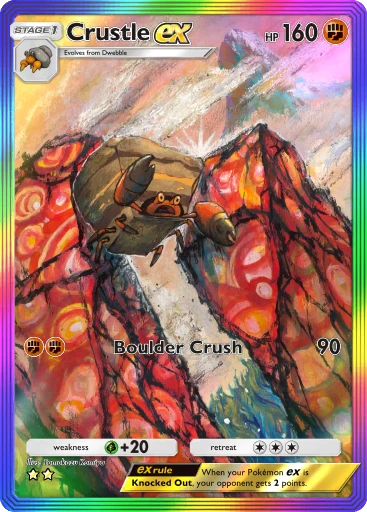Crustle ex (Pokémon TCG Pocket)