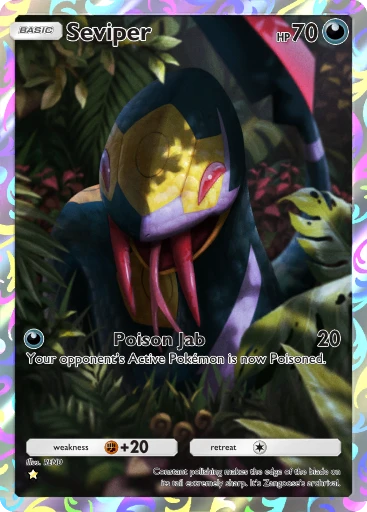 Seviper (Pulsing Aura #173/234, 1-Star) | Pokmon TCG Pocket