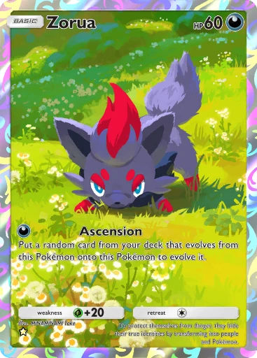 Zorua (Pulsing Aura #174/234, 1-Star) | Pokmon TCG Pocket