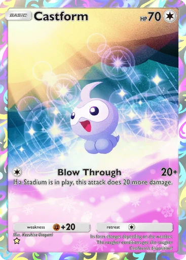 pokemon castform card Castform 49/146 Legends Awakened main image 1