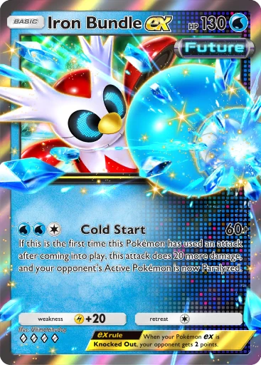 Iron Bundle ex (Paradox Drive #13/109, 4-Diamonds) | Pokémon TCG