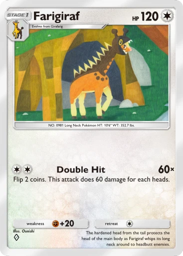 Farigiraf (Pokémon TCG Pocket)