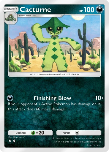 Cacturne (Pokémon TCG Pocket)