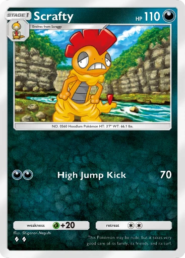 Scrafty (Pokémon TCG Pocket)