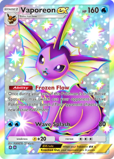 Vaporeon ex (Pokémon TCG Pocket)