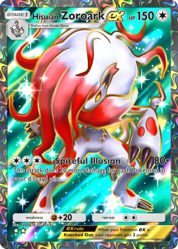 Hisuian Zoroark ex (Pokémon TCG Pocket)