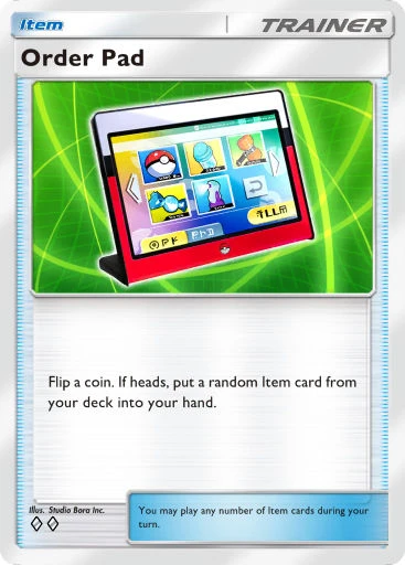 Order Pad (Pokémon TCG Pocket)