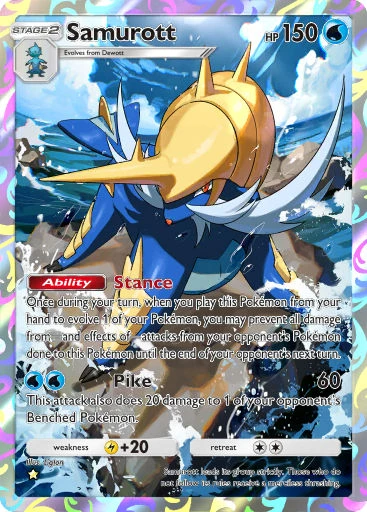 Samurott (Pokémon TCG Pocket)