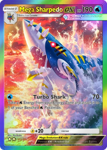 Mega Sharpedo ex (Pokémon TCG Pocket)