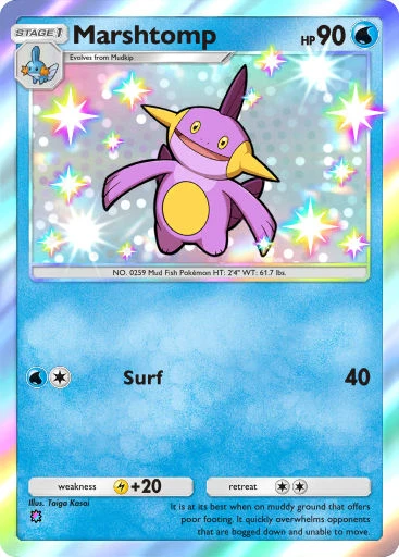 Marshtomp (Pokémon TCG Pocket)
