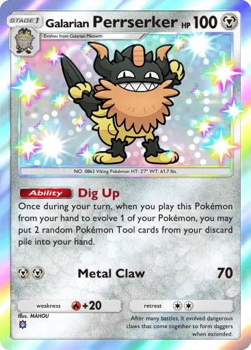 Galarian Perrserker (Pokémon TCG Pocket)