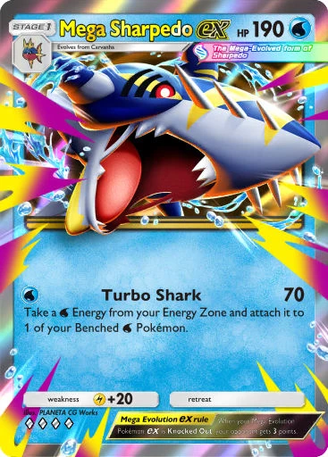 Mega Sharpedo ex (Pokémon TCG Pocket)