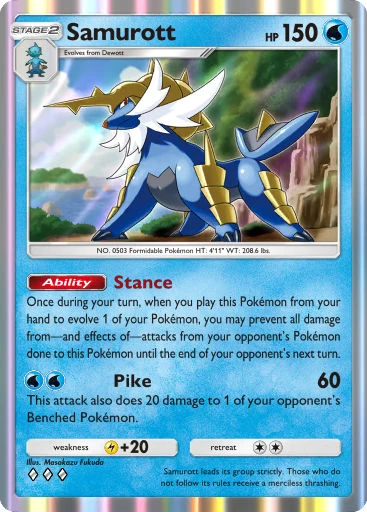 Samurott (Pokémon TCG Pocket)