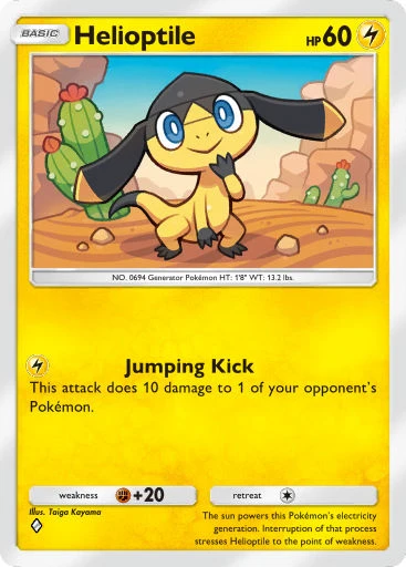 Helioptile (Pokémon TCG Pocket)