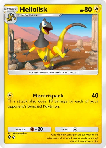 Heliolisk (Pokémon TCG Pocket)