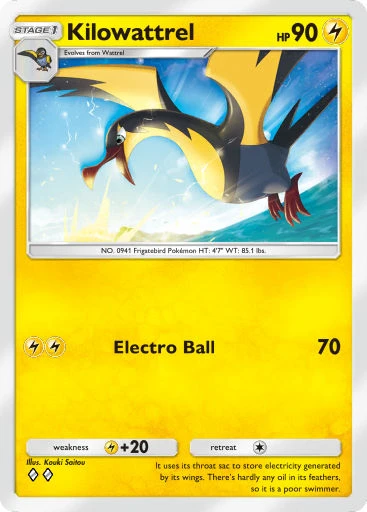 Kilowattrel (Pokémon TCG Pocket)