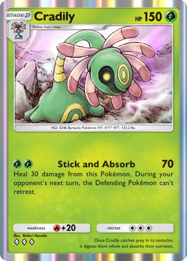 Cradily (Pokémon TCG Pocket)